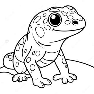 لیپرڈ گیکو Coloring Pages