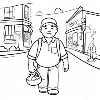 کوری کارسن Coloring Pages