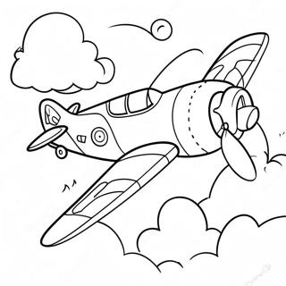 ہوائی جہاز Coloring Pages