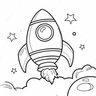 راکٹ Coloring Pages